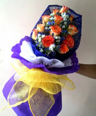Flowers bouquet delivery in Quezon City