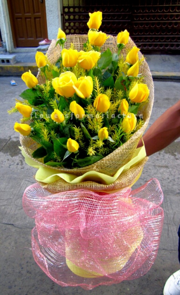 Flowers bouquet delivery in Makati