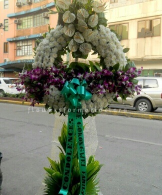 sympathy flowers delivery in novaliches