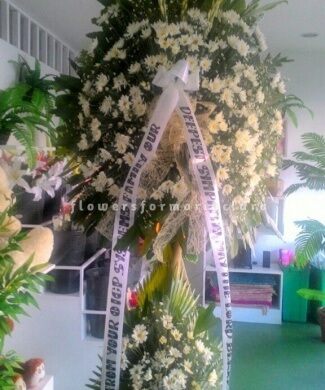 sympathy flowers delivery in quezon city